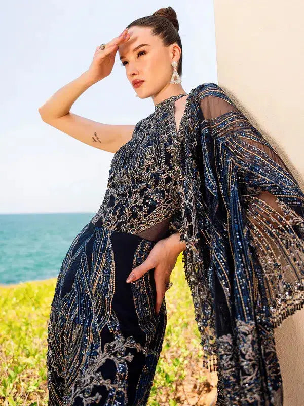 Epoque | Ciel Luxury Couture | Raven - Pakistani Designer Dress - by Epoque | Type: Formal - 100% Original at Saira Sultan