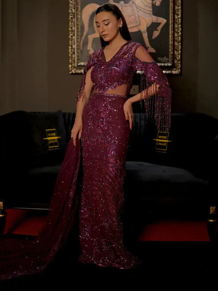 Epoque | Ciel Luxury Couture | Regalia - Pakistani Designer Dress - by Epoque | Type: Formal - 100% Original at Saira Sultan
