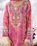 Roheenaz | Flora Printed Lawn | Amaranth - Pakistani Designer Dress - by Roheenaz | Type: Luxury - 100% Original at Saira Sultan