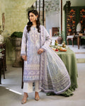 Roheenaz | Flora Printed Lawn | Lumina - Pakistani Designer Dress - by Roheenaz | Type: Luxury - 100% Original at Saira Sultan