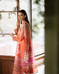 Roheenaz | Flora Printed Lawn | Serenade - Pakistani Designer Dress - by Roheenaz | Type: Luxury - 100% Original at Saira Sultan