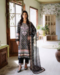 Roheenaz | Flora Printed Lawn | Veridian - Pakistani Designer Dress - by Roheenaz | Type: Luxury - 100% Original at Saira Sultan