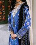 Roheenaz | Flora Printed Lawn | Ember - Pakistani Designer Dress - by Roheenaz | Type: Luxury - 100% Original at Saira Sultan