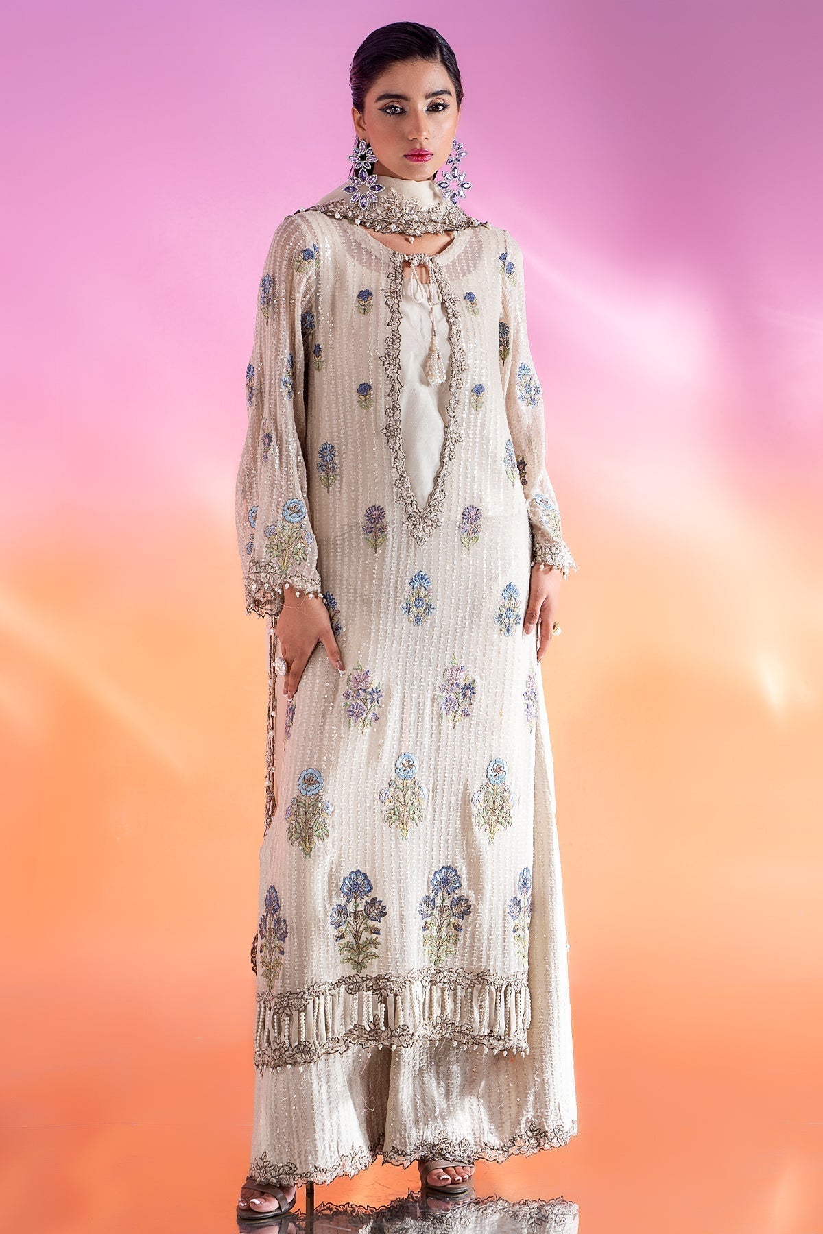 Charizma | Festive Pret | CMA-4-287 - Pakistani Designer Dress - by Charizma | Type: Luxury - 100% Original at Saira Sultan