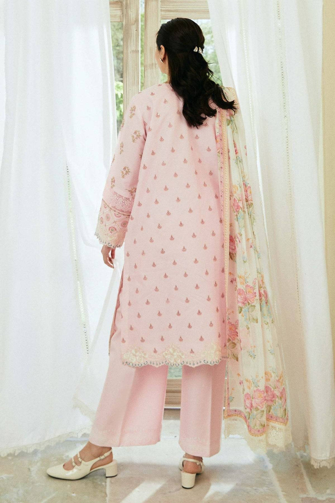 Zara Shahjahan | Coco Lawn Eid Edit 24 | ROOHI-D8 - Pakistani Designer Dress - by Zara Shahjahan | Type: Luxury - 100% Original at Saira Sultan