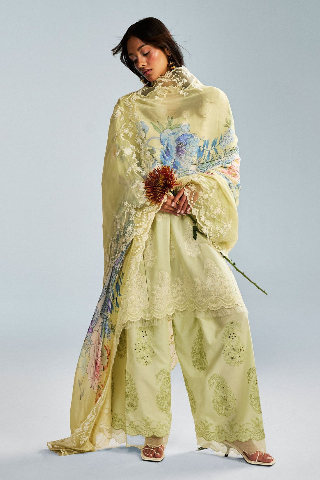 Zara Shahjahan | Satori 25 | Rai-6A XS Pastel Yellow Lawn