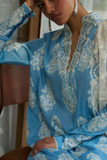 Zara Shahjahan | Satori 25 | Rai-6B L Sky Blue Lawn