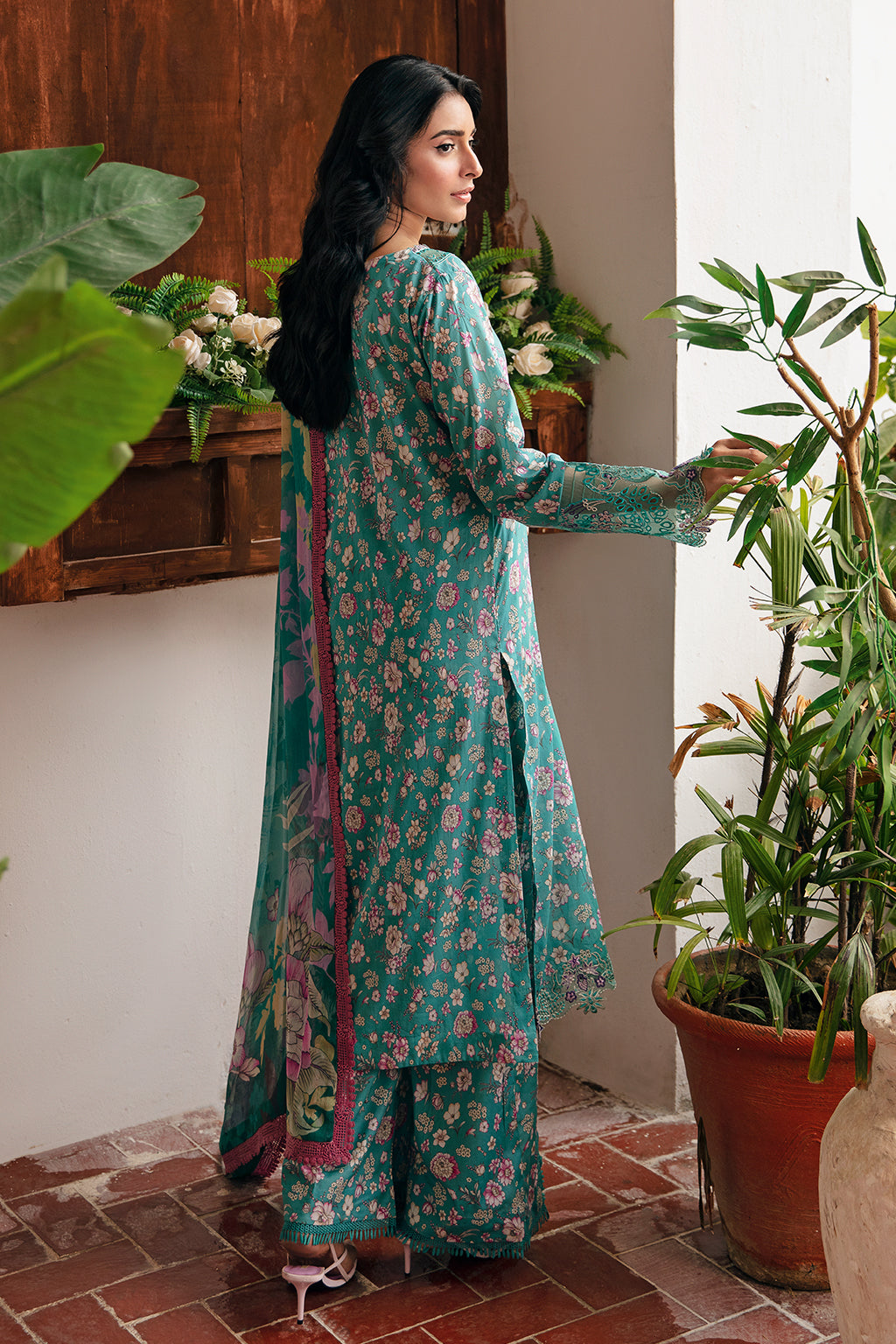 Ramsha | Rangrez Lawn Collection | N-402 - Pakistani Designer Dress - by Ramsha | Type: Casuals - 100% Original at Saira Sultan