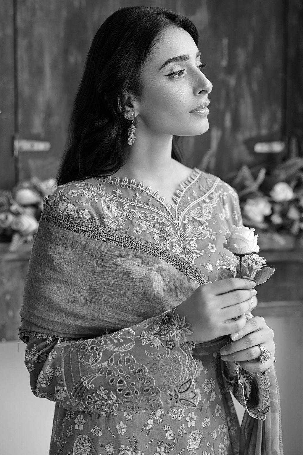 Ramsha | Rangrez Lawn Collection | N-402 - Pakistani Designer Dress - by Ramsha | Type: Casuals - 100% Original at Saira Sultan