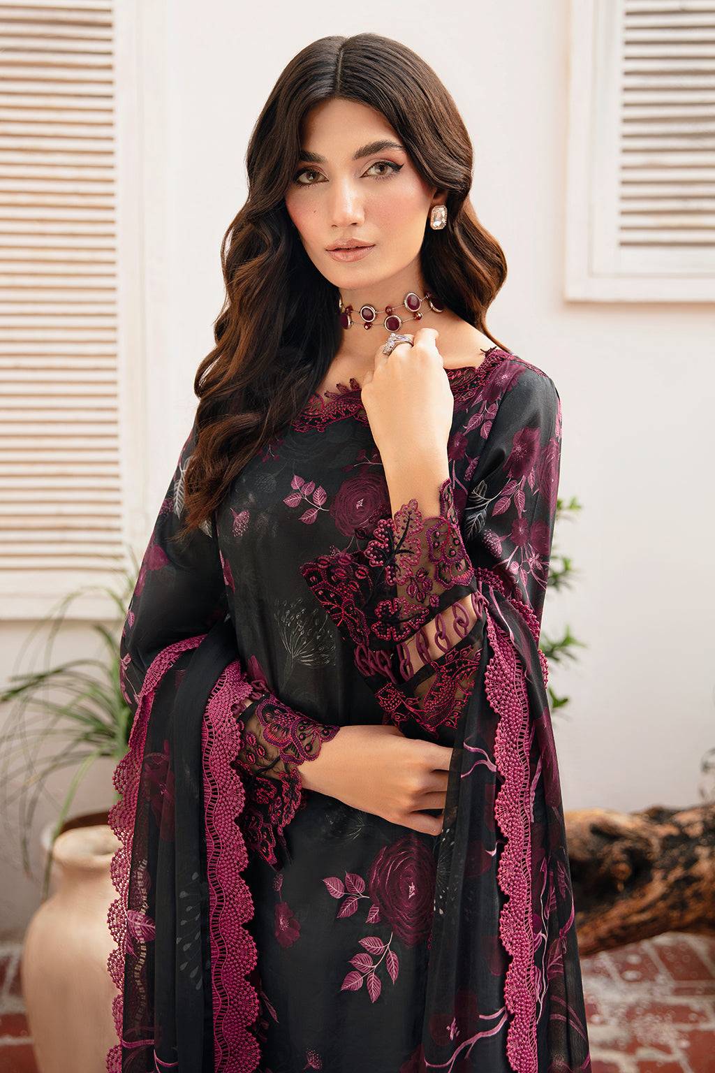 Ramsha | Rangrez Lawn Collection | N-401 - Pakistani Designer Dress - by Ramsha | Type: Casuals - 100% Original at Saira Sultan