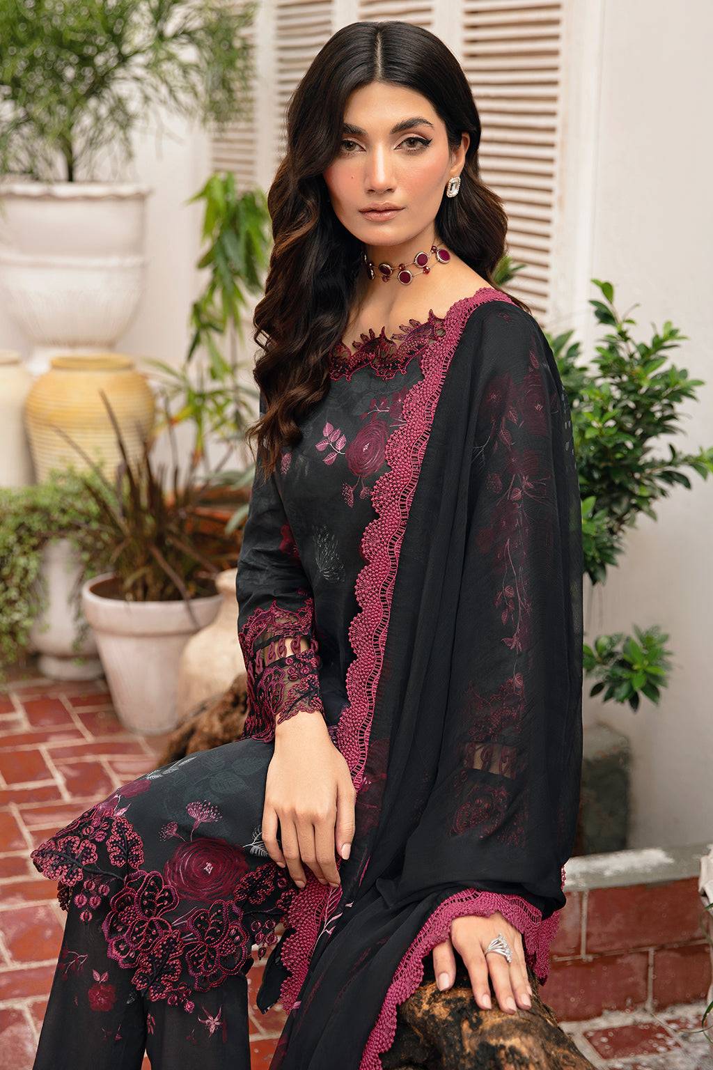 Ramsha | Rangrez Lawn Collection | N-401 - Pakistani Designer Dress - by Ramsha | Type: Casuals - 100% Original at Saira Sultan