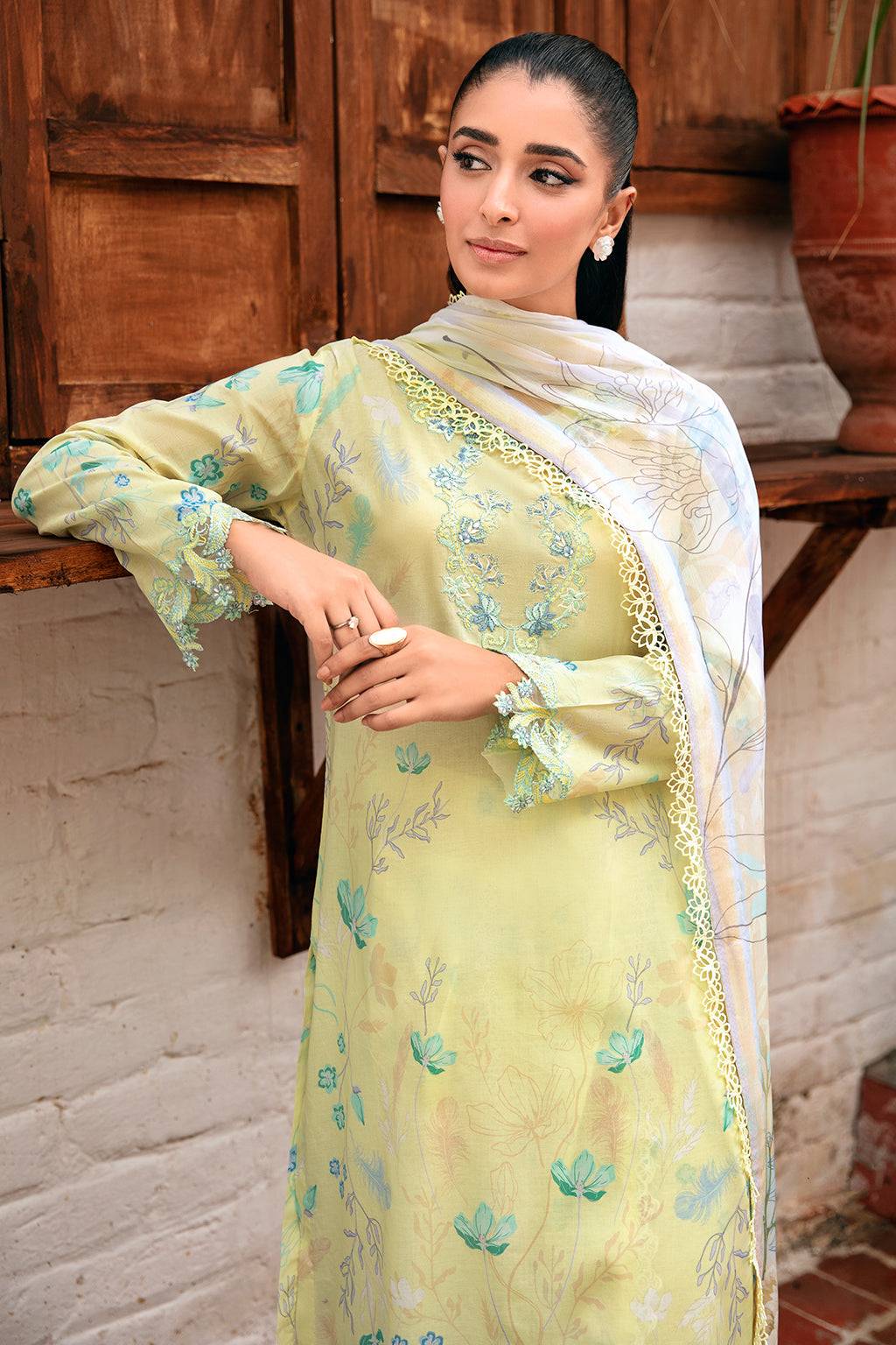 Ramsha | Rangrez Lawn Collection | N-407 - Pakistani Designer Dress - by Ramsha | Type: Casuals - 100% Original at Saira Sultan
