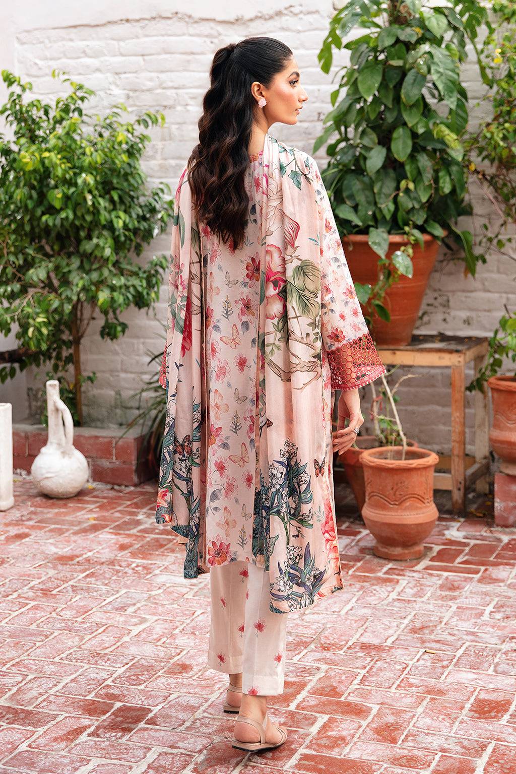 Ramsha | Rangrez Lawn Collection | N-406 - Pakistani Designer Dress - by Ramsha | Type: Casuals - 100% Original at Saira Sultan