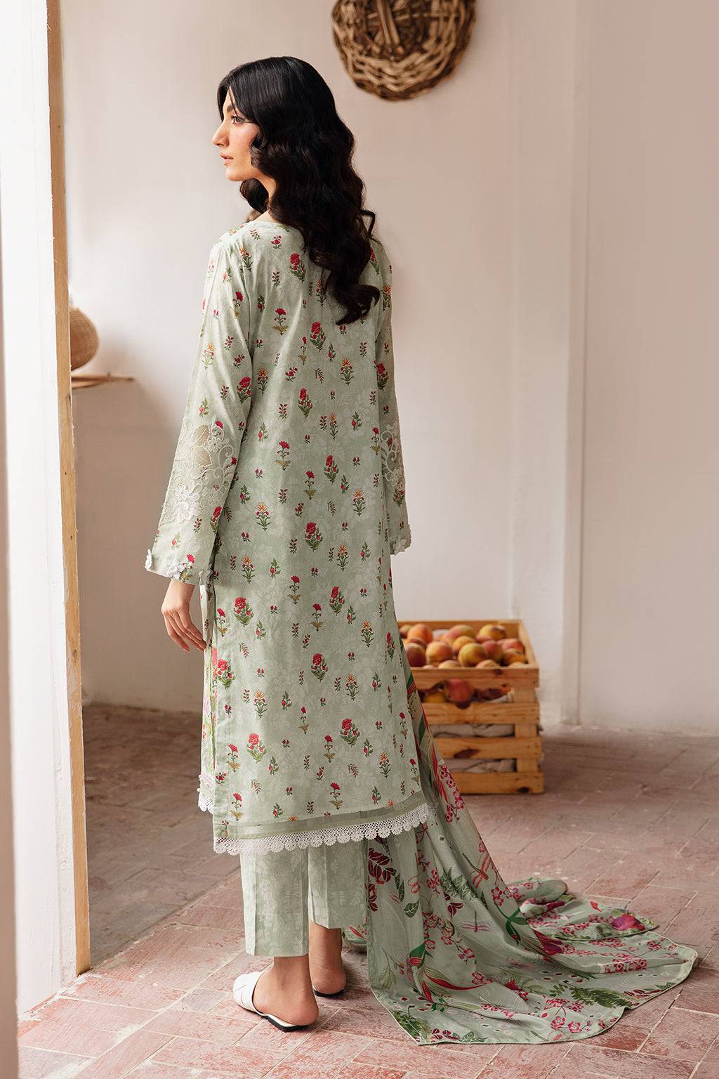 Ramsha | Rangrez Lawn Collection | N-409 - Pakistani Designer Dress - by Ramsha | Type: Casuals - 100% Original at Saira Sultan