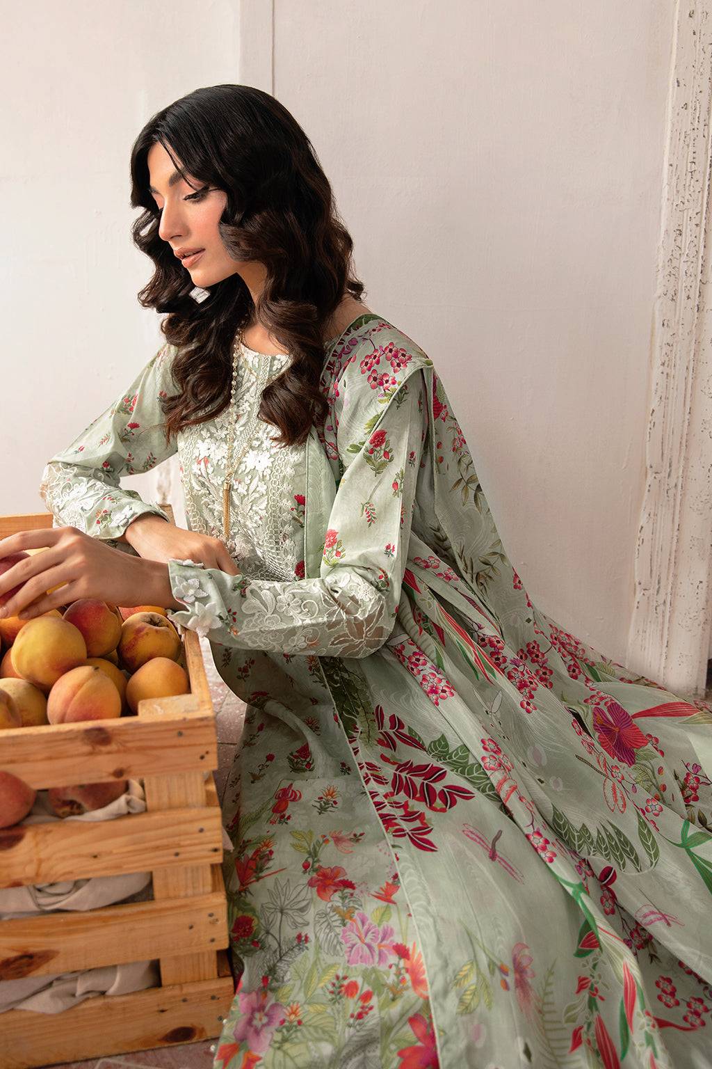 Ramsha | Rangrez Lawn Collection | N-409 - Pakistani Designer Dress - by Ramsha | Type: Casuals - 100% Original at Saira Sultan