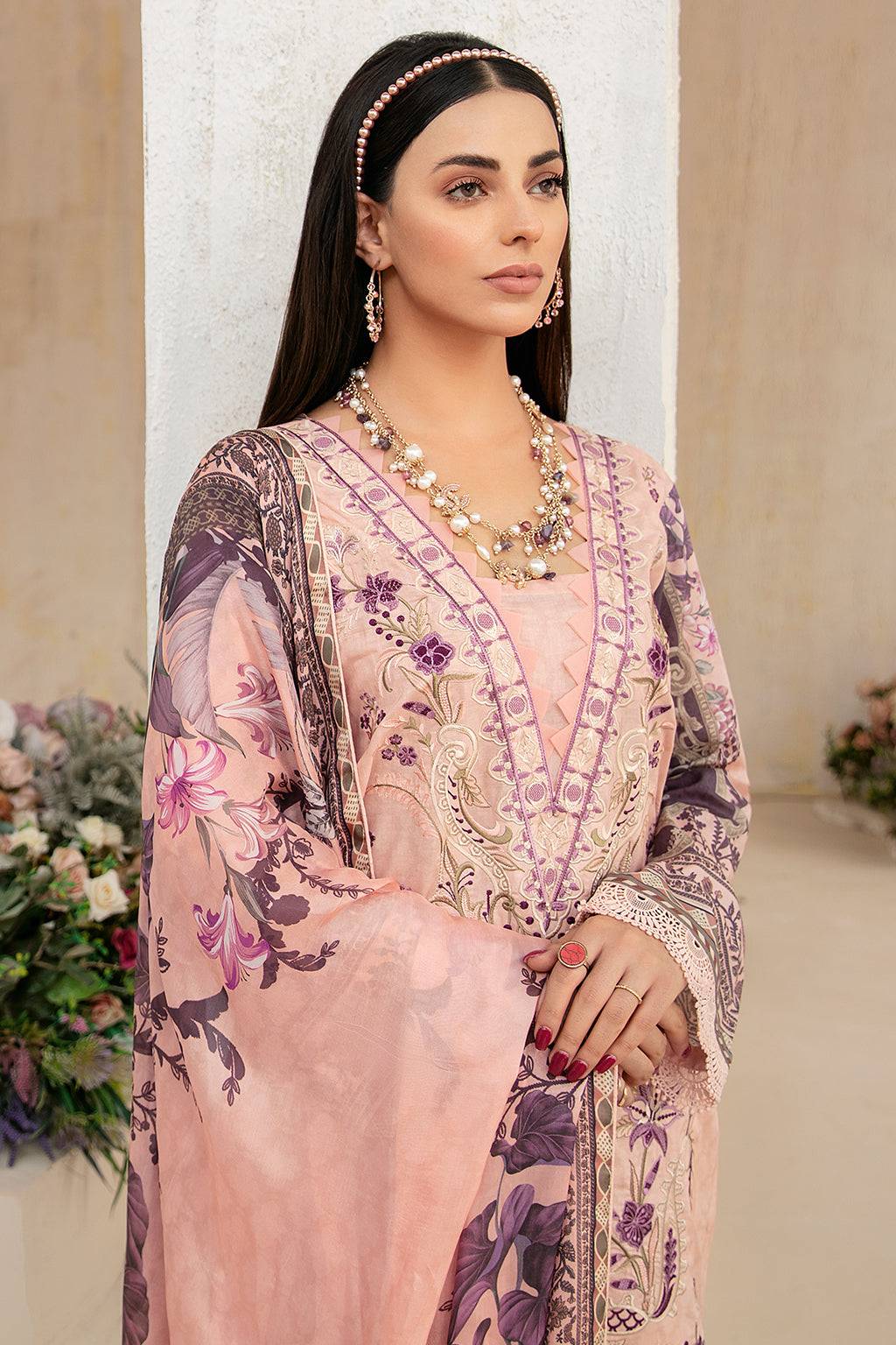 Ramsha | Rangrez Lawn Collection | N-306 - Pakistani Designer Dress - by Ramsha | Type: Casuals - 100% Original at Saira Sultan