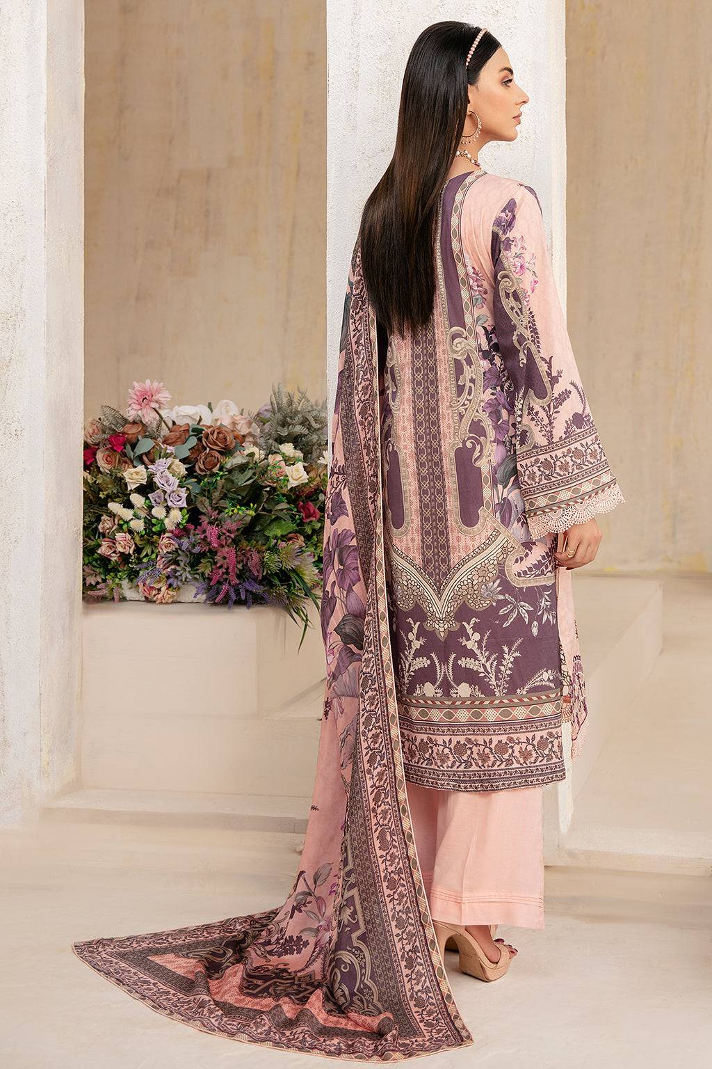 Ramsha | Rangrez Lawn Collection | N-306 - Pakistani Designer Dress - by Ramsha | Type: Casuals - 100% Original at Saira Sultan