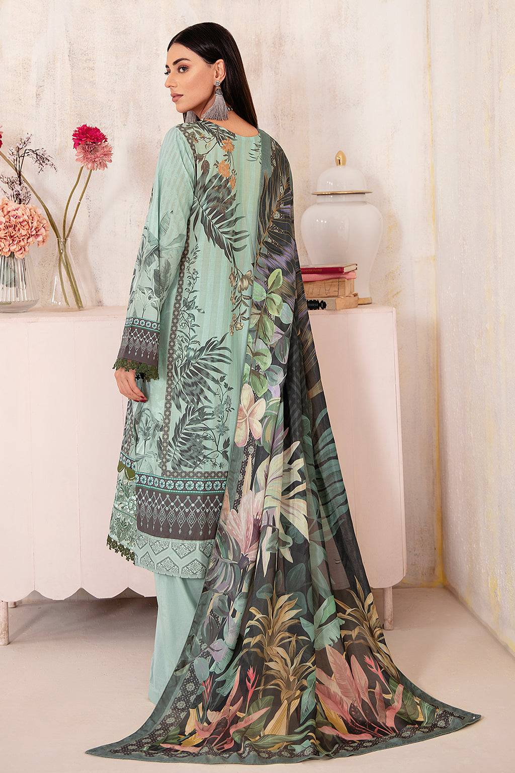 Ramsha | Rangrez Lawn Collection | N-301 - Pakistani Designer Dress - by Ramsha | Type: Casuals - 100% Original at Saira Sultan