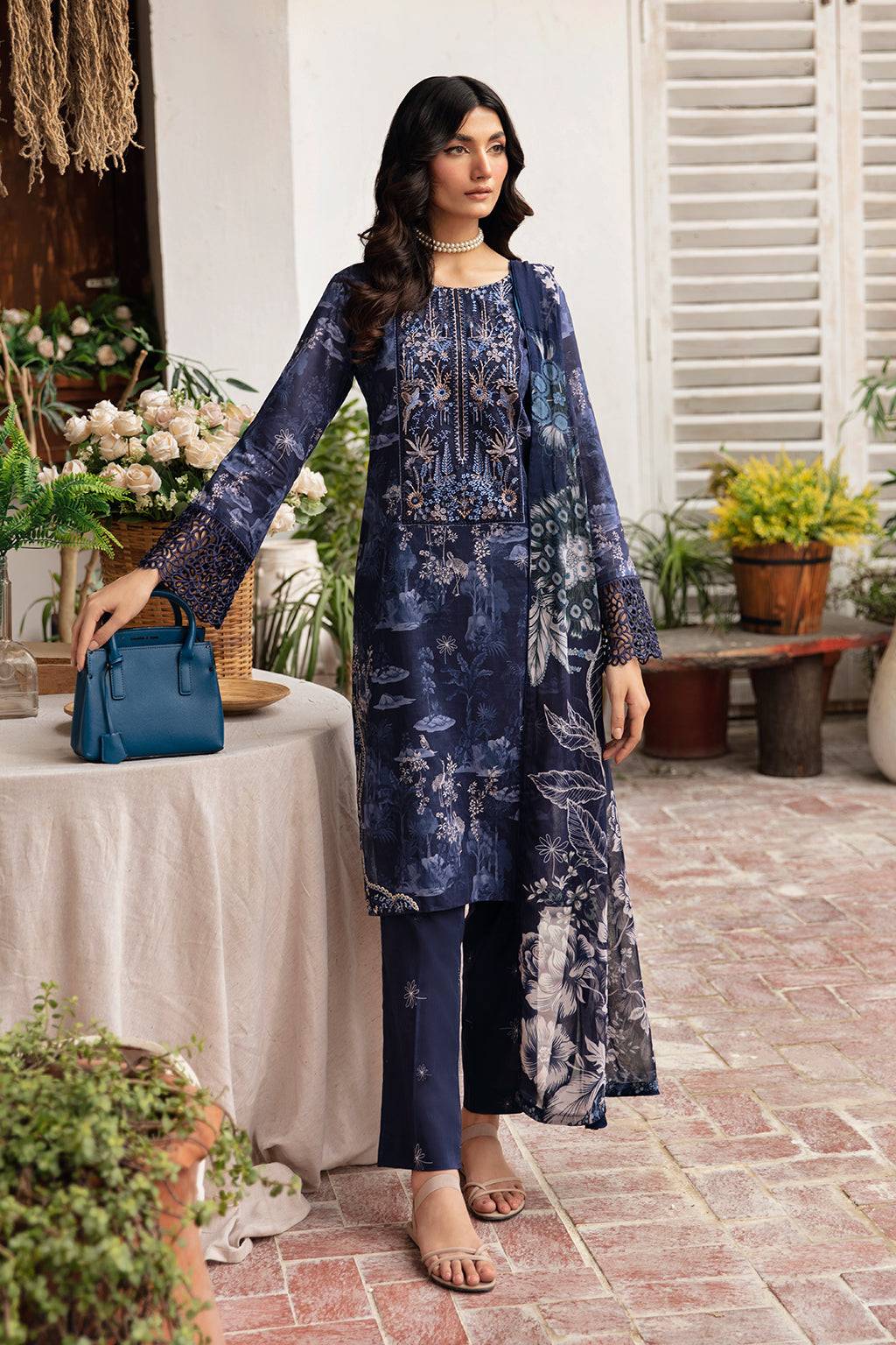 Ramsha | Rangrez Lawn Collection | N-404 - Pakistani Designer Dress - by Ramsha | Type: Casuals - 100% Original at Saira Sultan