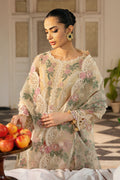 Ramsha | Dastak Luxury Chiffon Collection | Q-105 L Beige Chiffon