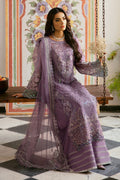 Ramsha | Dastak Luxury Chiffon Collection | Q-108 XL Mauve Chiffon