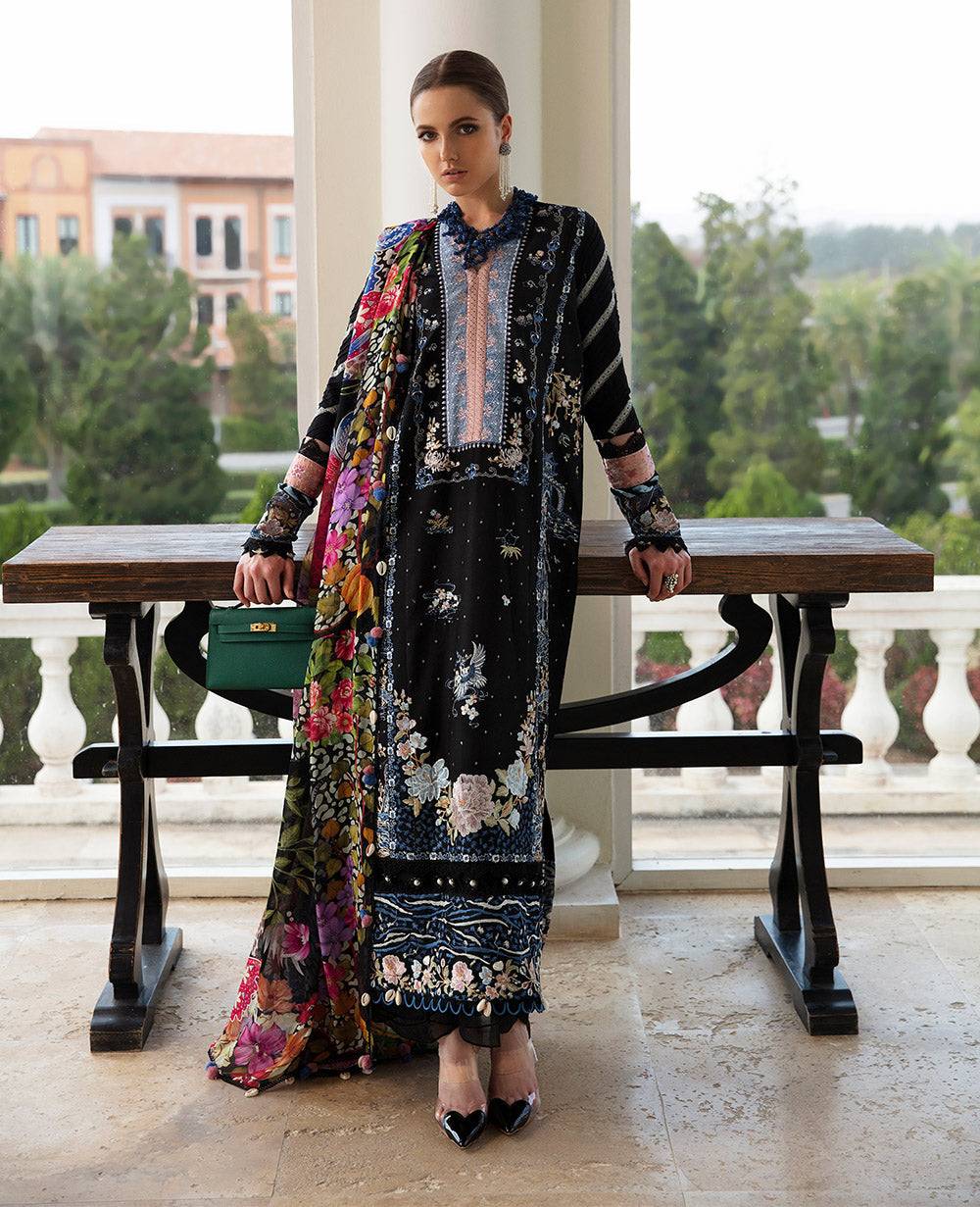 Republic Womenswear | Ilana Eid Luxury Lawn | MÃƒÂ©line - Pakistani Designer Dress - by Republic Womenswear | Type: Luxury - 100% Original at Saira Sultan