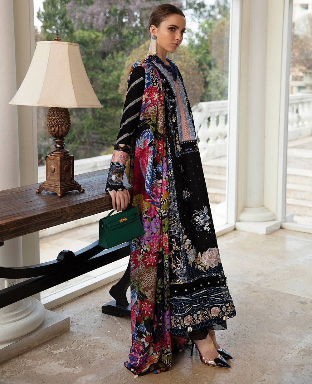 Republic Womenswear | Ilana Eid Luxury Lawn | MÃƒÂ©line - Pakistani Designer Dress - by Republic Womenswear | Type: Luxury - 100% Original at Saira Sultan