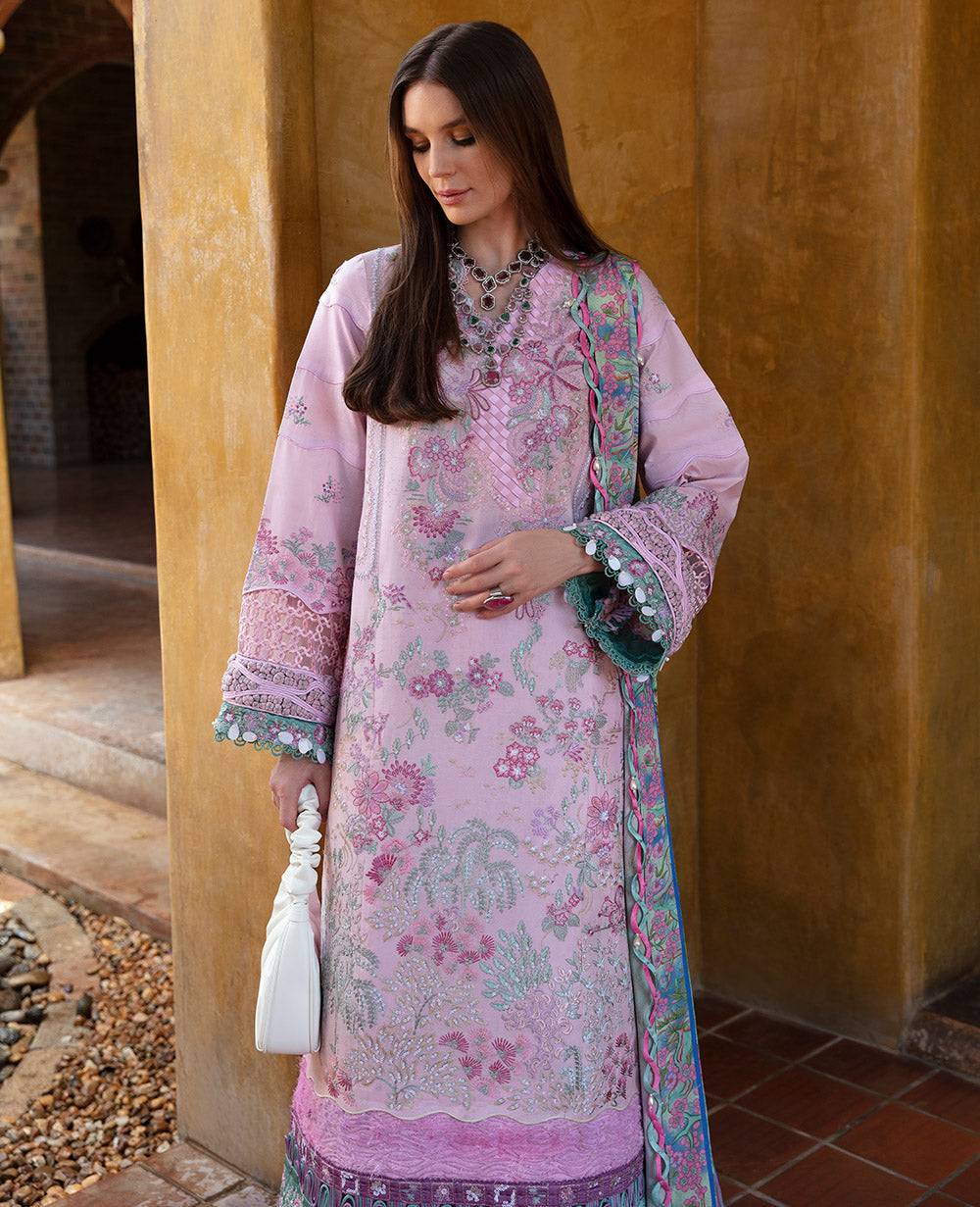 Republic Womenswear | Ilana Eid Luxury Lawn | Aveline - Pakistani Designer Dress - by Republic Womenswear | Type: Luxury - 100% Original at Saira Sultan