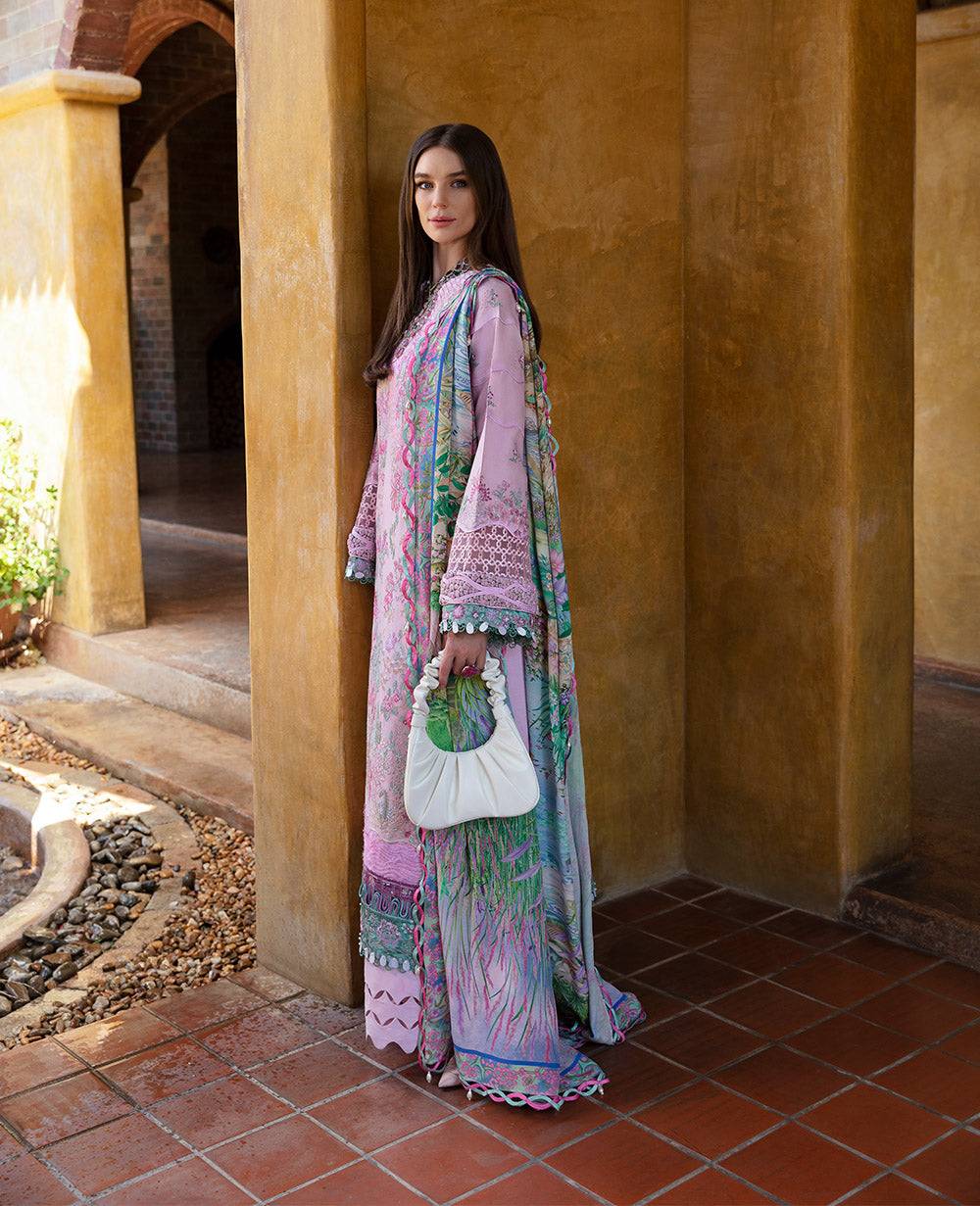 Republic Womenswear | Ilana Eid Luxury Lawn | Aveline - Pakistani Designer Dress - by Republic Womenswear | Type: Luxury - 100% Original at Saira Sultan