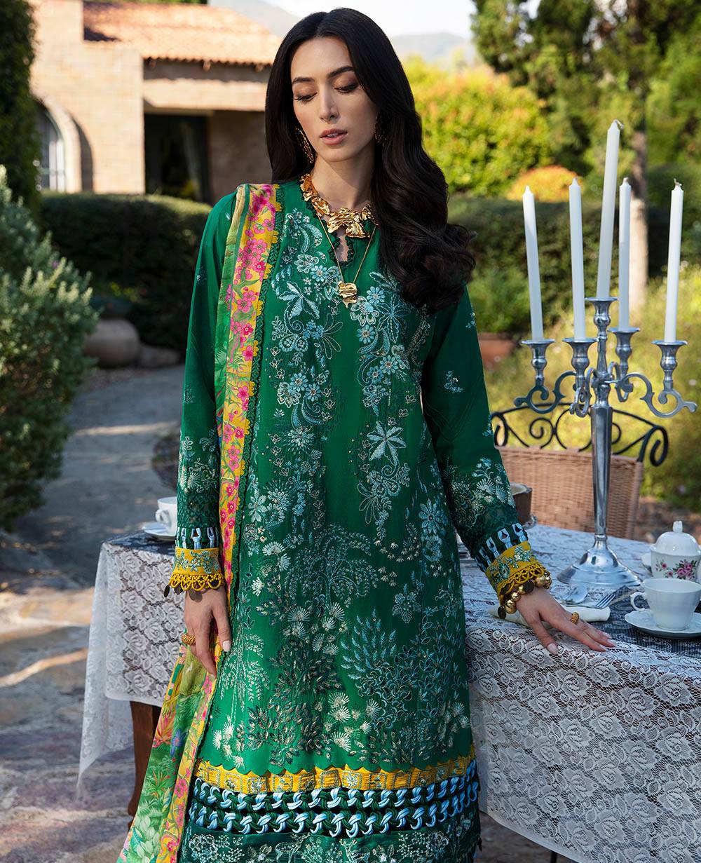 Republic Womenswear | Ilana Eid Luxury Lawn |Helene - Pakistani Designer Dress - by Republic Womenswear | Type: Luxury - 100% Original at Saira Sultan