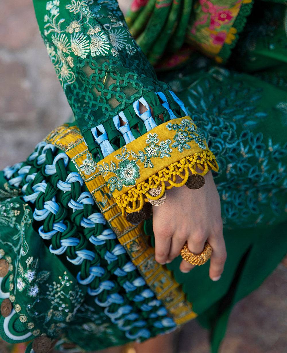 Republic Womenswear | Ilana Eid Luxury Lawn |Helene - Pakistani Designer Dress - by Republic Womenswear | Type: Luxury - 100% Original at Saira Sultan