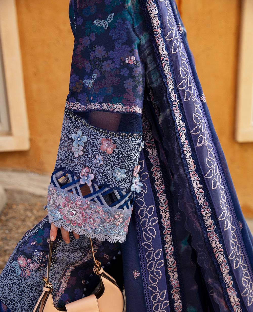 Republic Womenswear | Ilana Eid Luxury Lawn | Lawn Lune - Pakistani Designer Dress - by Republic Womenswear | Type: Luxury - 100% Original at Saira Sultan