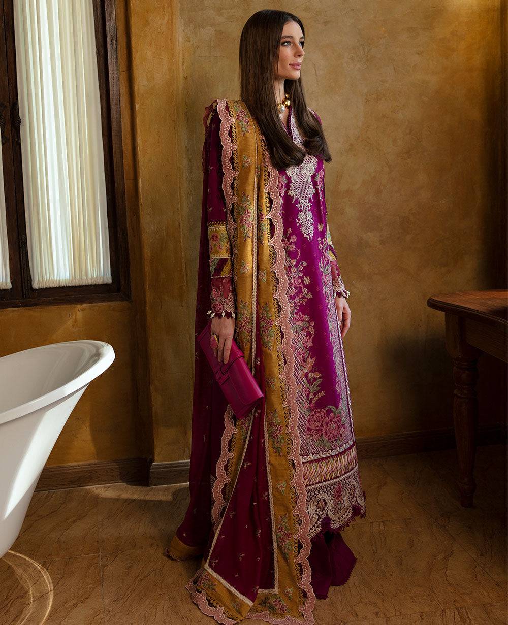 Republic Womenswear | Ilana Eid Luxury Lawn | Camille - Pakistani Designer Dress - by Republic Womenswear | Type: Luxury - 100% Original at Saira Sultan