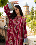 Republic Womenswear | Ilana Eid Luxury Lawn | Rouge - Pakistani Designer Dress - by Republic Womenswear | Type: Luxury - 100% Original at Saira Sultan