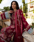 Republic Womenswear | Ilana Eid Luxury Lawn | Rouge - Pakistani Designer Dress - by Republic Womenswear | Type: Luxury - 100% Original at Saira Sultan