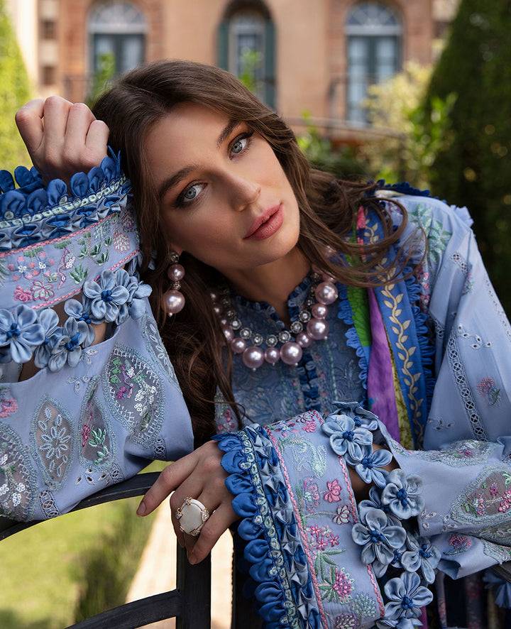 Republic Womenswear | Ilana Eid Luxury Lawn | Elodie - Pakistani Designer Dress - by Republic Womenswear | Type: Luxury - 100% Original at Saira Sultan
