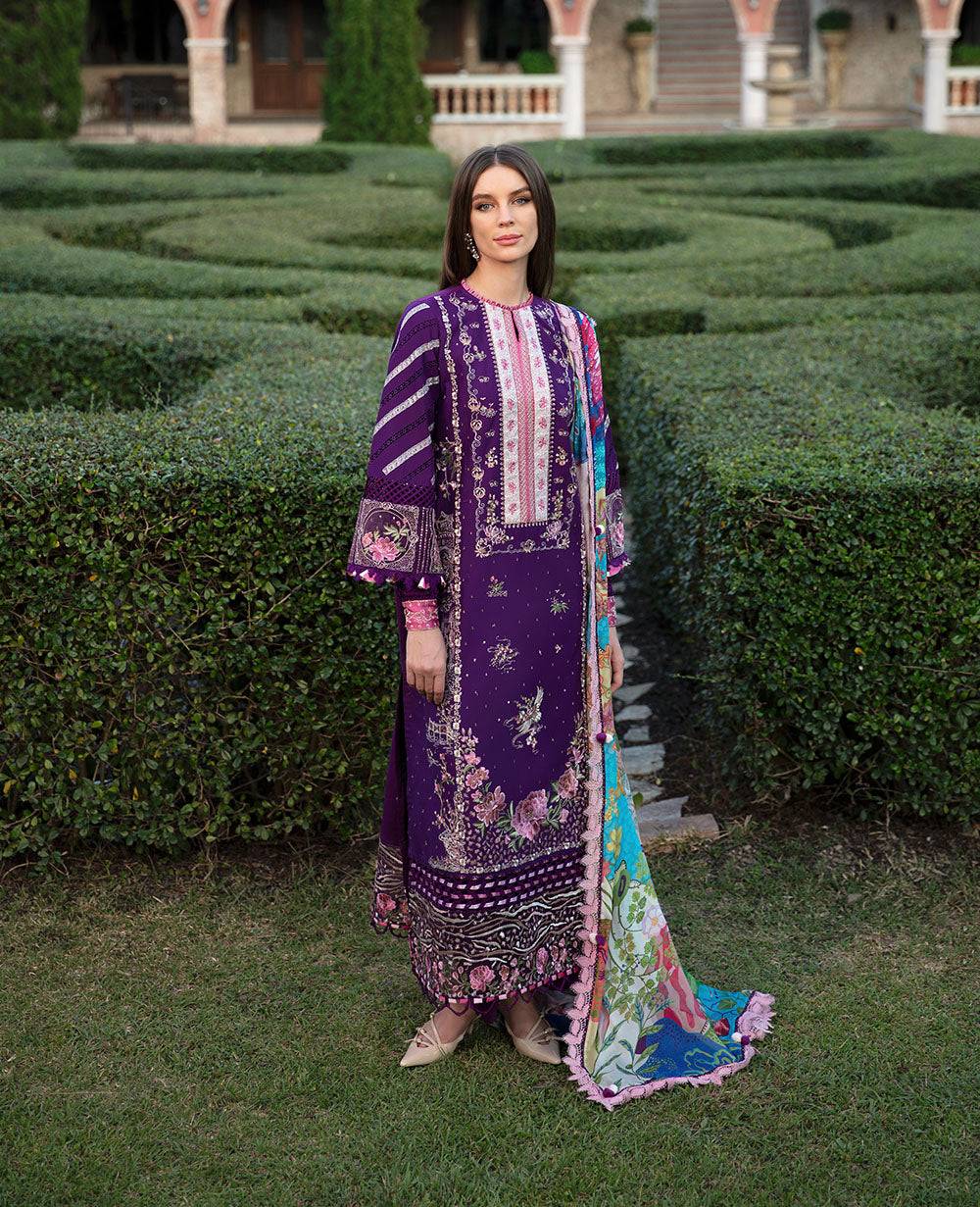 Republic Womenswear | Ilana Eid Luxury Lawn | Lisette - Pakistani Designer Dress - by Republic Womenswear | Type: Luxury - 100% Original at Saira Sultan
