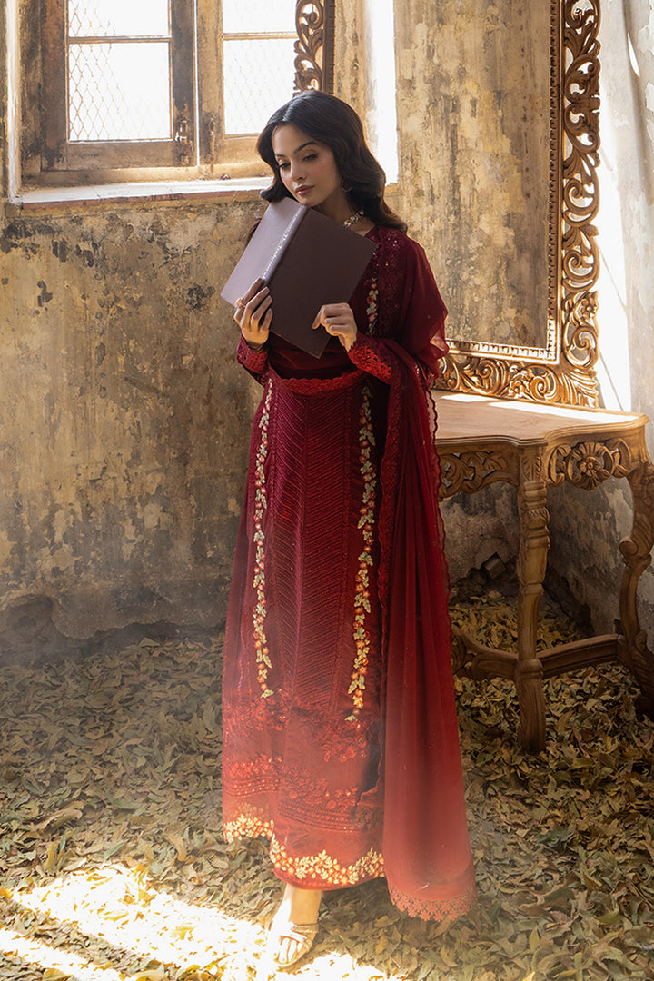 Azure | Ensembles Embroidered Formals | Red Mist