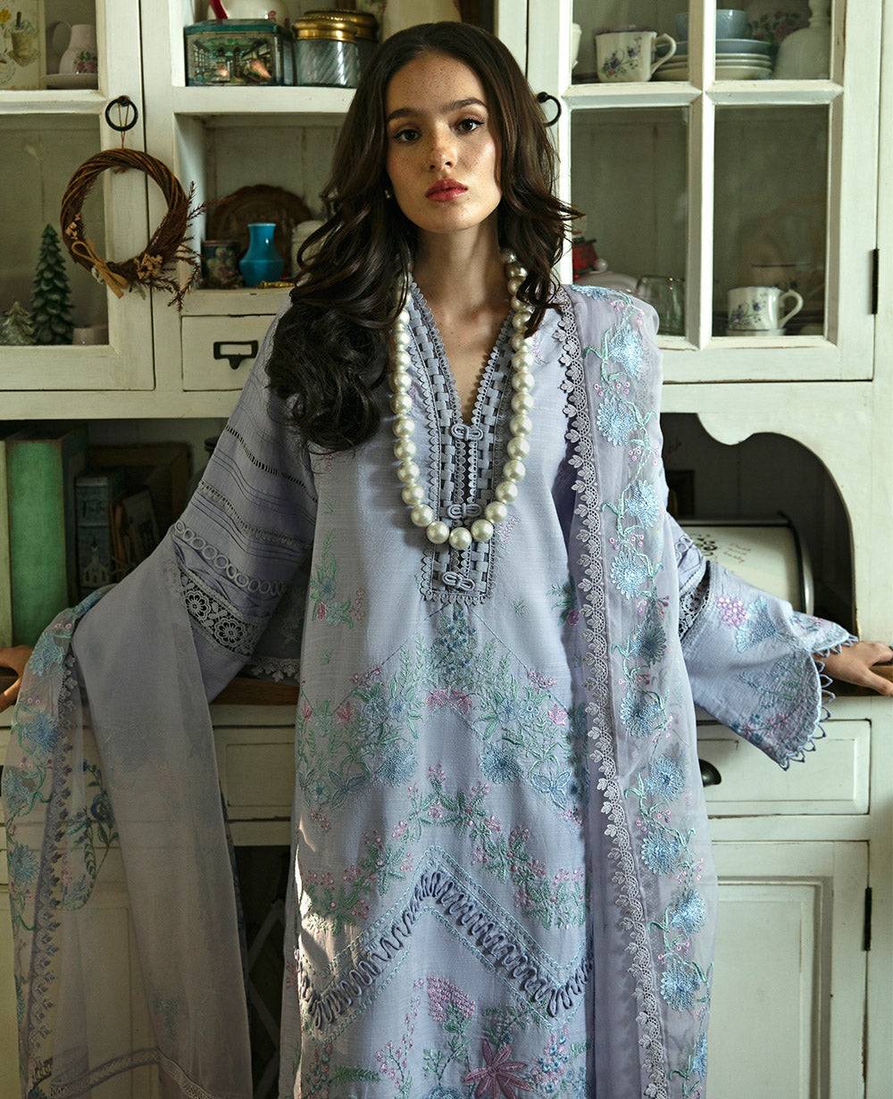 Republic Womenswear | Embroidered Pret 24 | Eugine - Pakistani Designer Dress - by Republic Womenswear | Type: Luxury - 100% Original at Saira Sultan