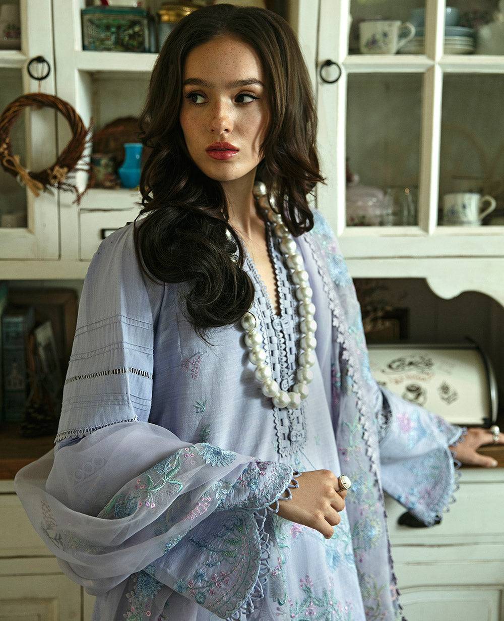 Republic Womenswear | Embroidered Pret 24 | Eugine - Pakistani Designer Dress - by Republic Womenswear | Type: Luxury - 100% Original at Saira Sultan