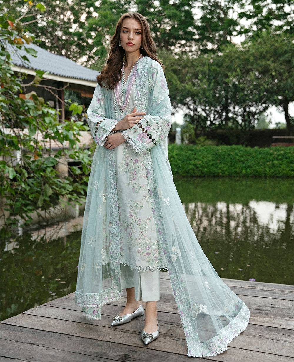Republic Womenswear | Embroidered Pret 24 | Ilana - Pakistani Designer Dress - by Republic Womenswear | Type: Luxury - 100% Original at Saira Sultan