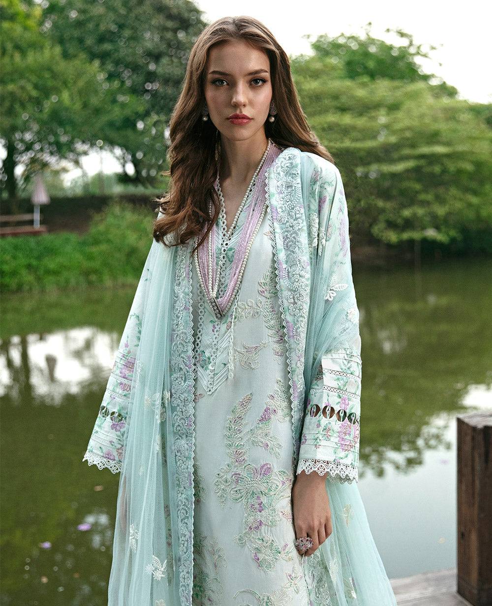 Republic Womenswear | Embroidered Pret 24 | Ilana - Pakistani Designer Dress - by Republic Womenswear | Type: Luxury - 100% Original at Saira Sultan