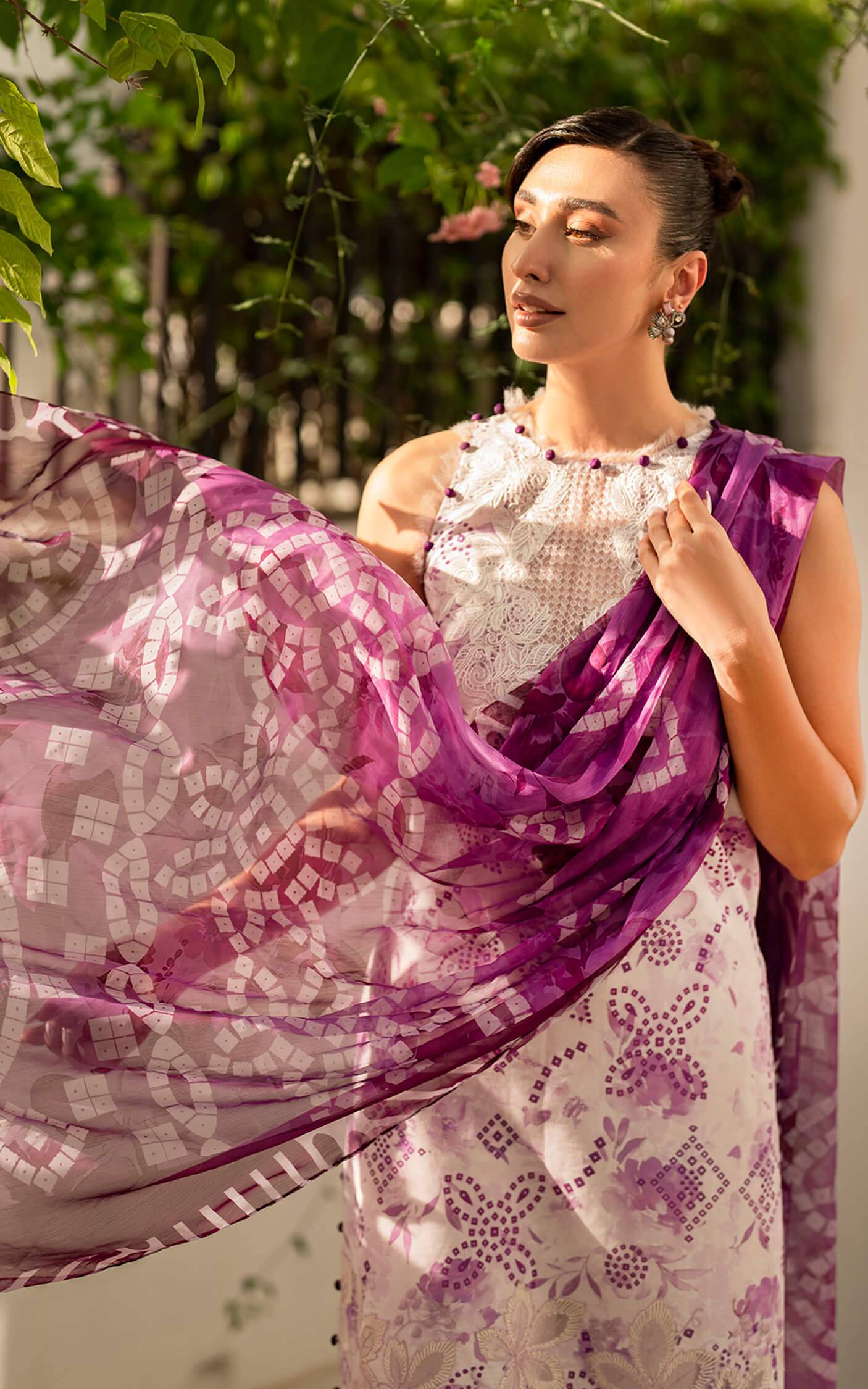 Asifa and Nabeel | Meraki Summer Vol 2 | Reshmi MK-10 - Pakistani Designer Dress - by Asifa and Nabeel | Type: Luxury - 100% Original at Saira Sultan