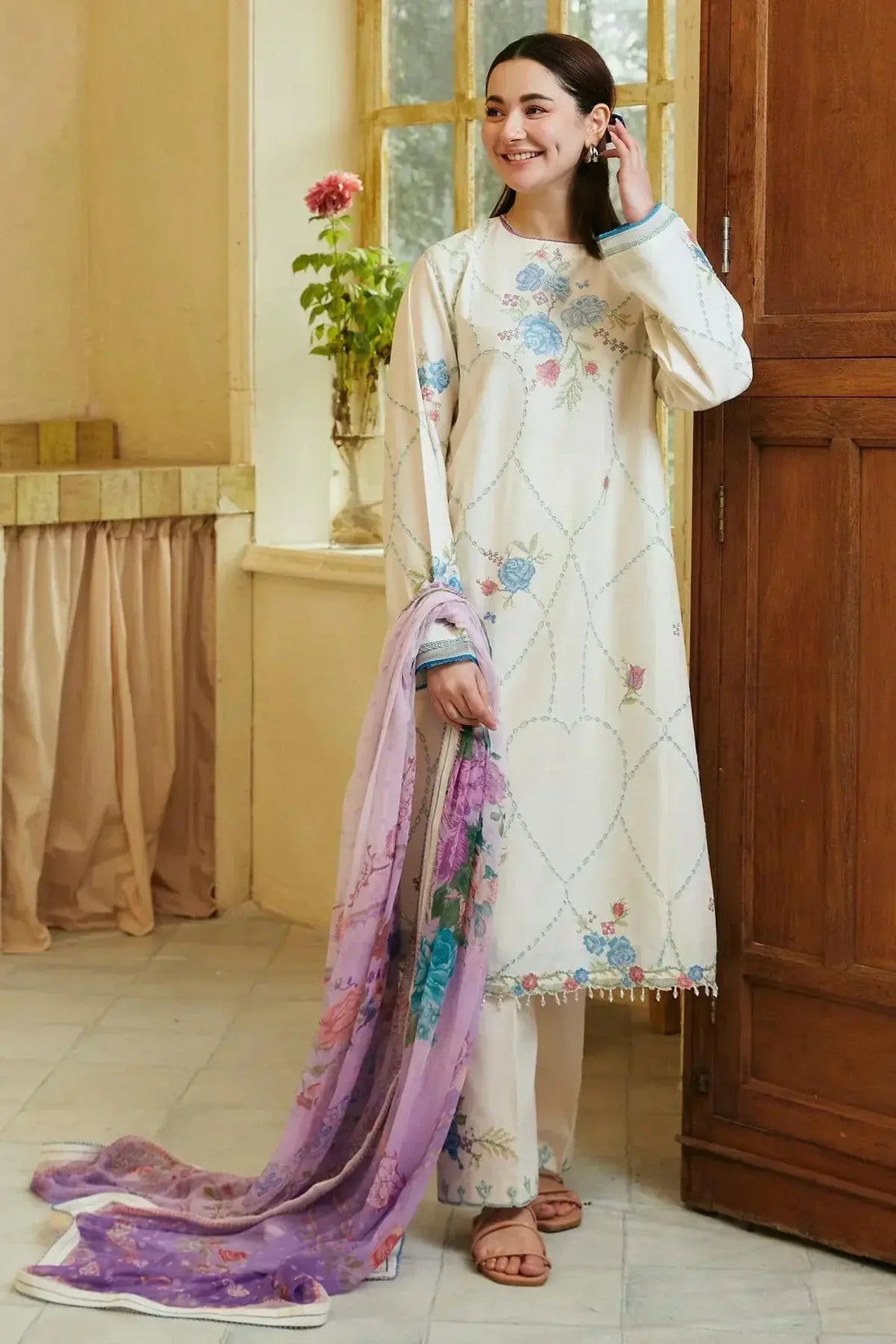 Zara Shahjahan | Coco Lawn 24 | RUHI-10A - Pakistani Designer Dress - by Zara Shahjahan | Type: Luxury - 100% Original at Saira Sultan