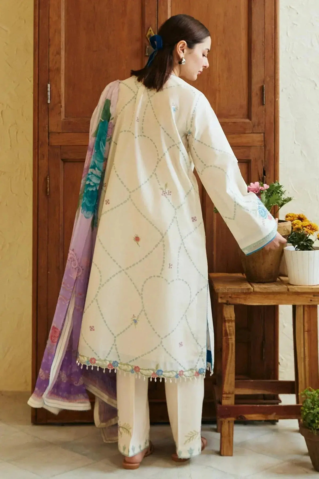 Zara Shahjahan | Coco Lawn 24 | RUHI-10A - Pakistani Designer Dress - by Zara Shahjahan | Type: Luxury - 100% Original at Saira Sultan