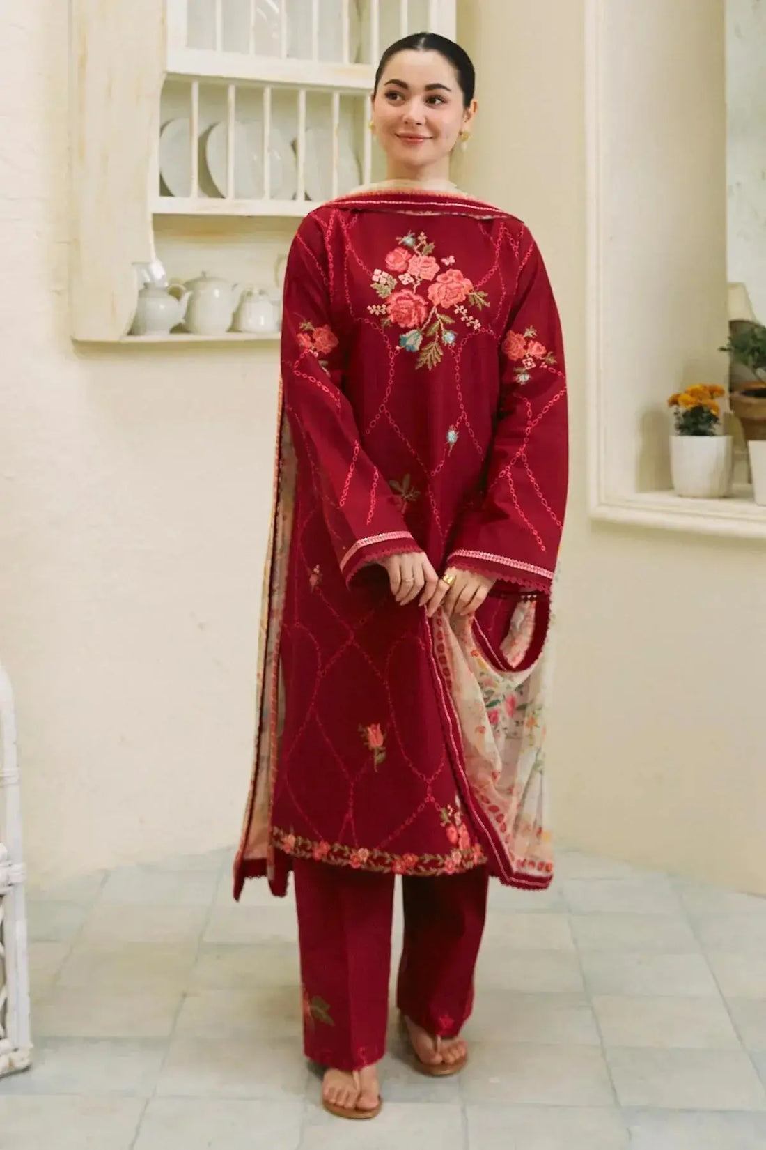 Zara Shahjahan | Coco Lawn 24 | RUHI-10B - Pakistani Designer Dress - by Zara Shahjahan | Type: Luxury - 100% Original at Saira Sultan
