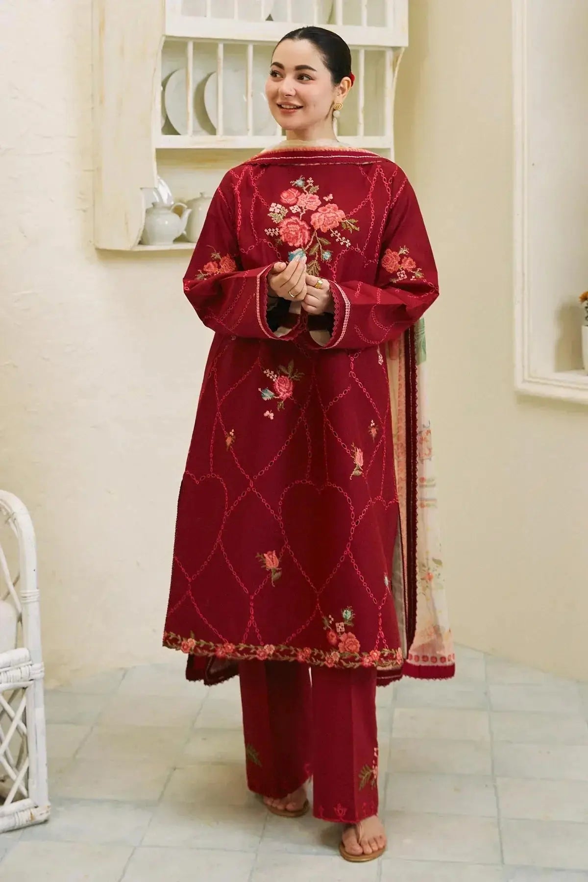 Zara Shahjahan | Coco Lawn 24 | RUHI-10B - Pakistani Designer Dress - by Zara Shahjahan | Type: Luxury - 100% Original at Saira Sultan