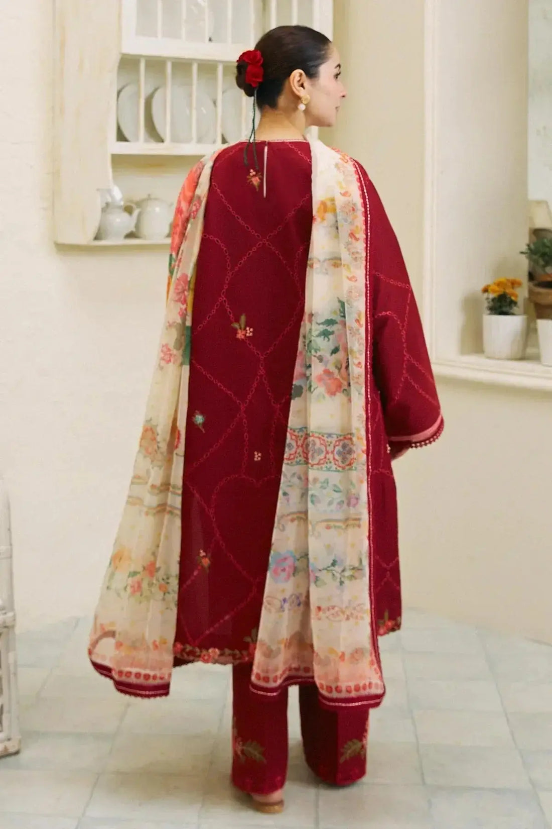 Zara Shahjahan | Coco Lawn 24 | RUHI-10B - Pakistani Designer Dress - by Zara Shahjahan | Type: Luxury - 100% Original at Saira Sultan