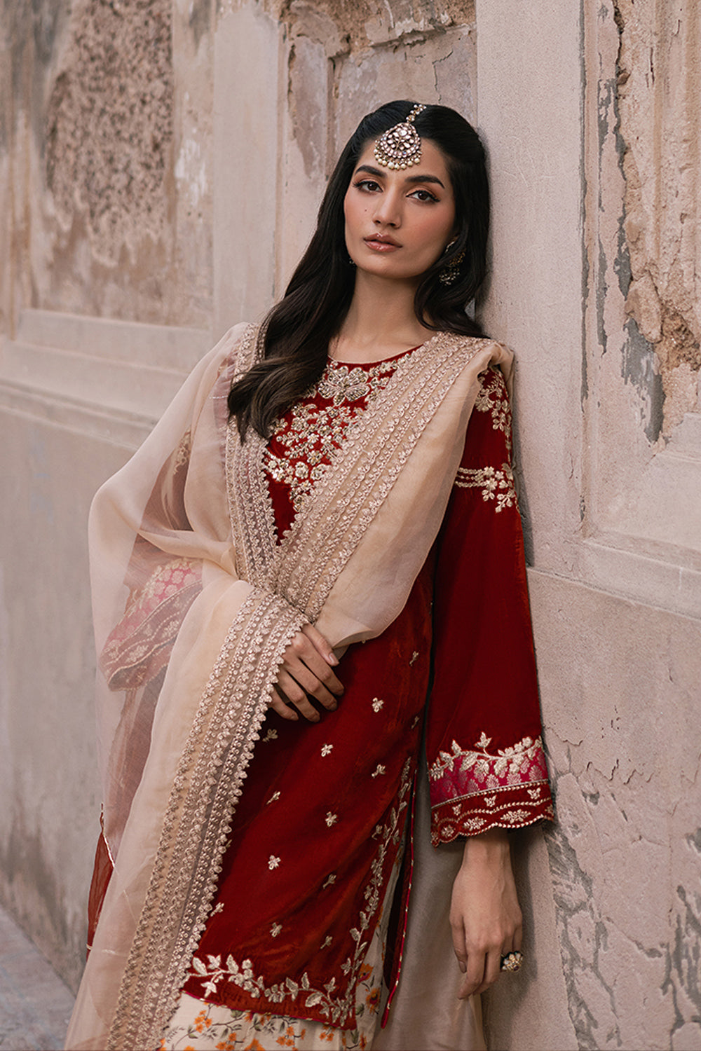 Azure | Vogue Formals | Rustic Amber XL Rust Velvet