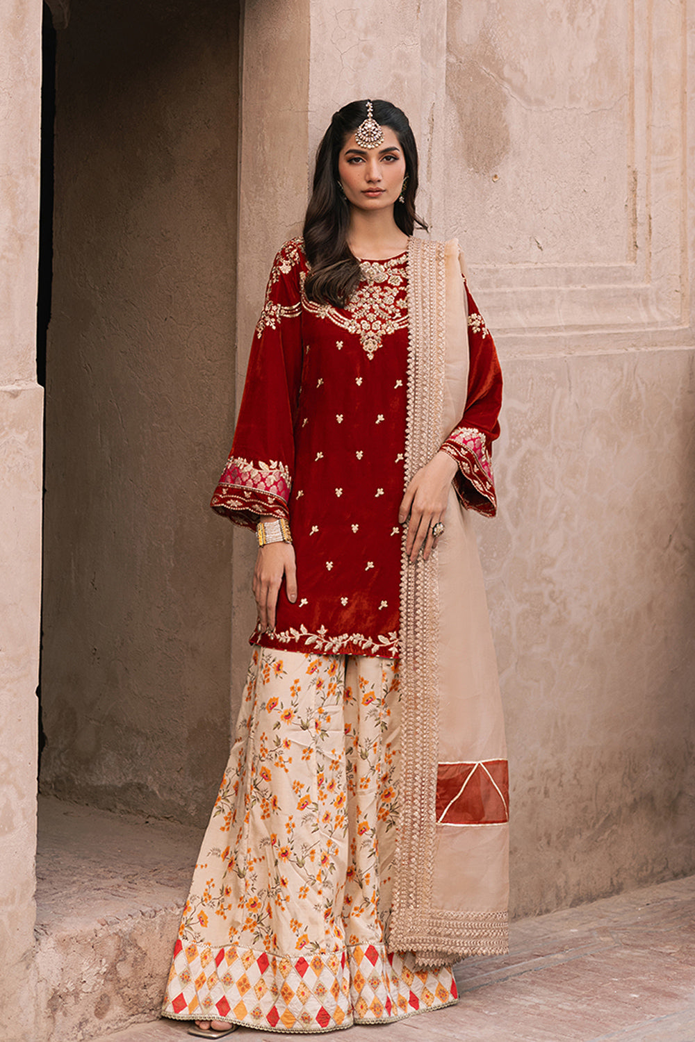 Azure | Vogue Formals | Rustic Amber XS Rust Velvet